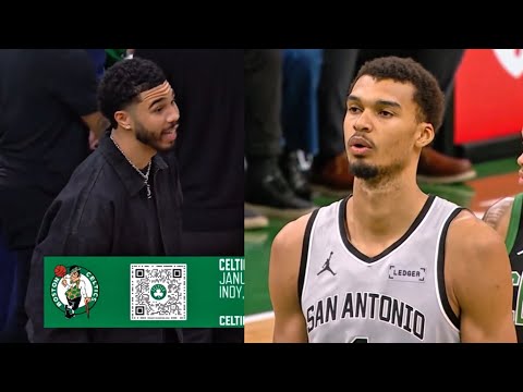 Victor Wembanyama STUNNED Jayson Tatum After Doing THIS 🤯