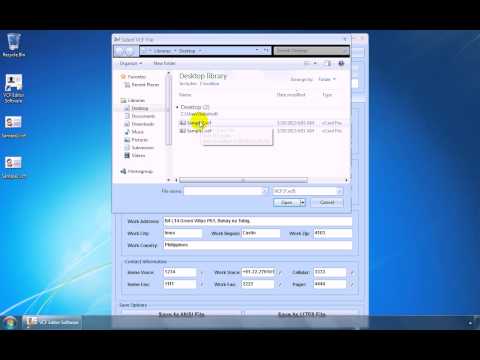 VCF Editor Software