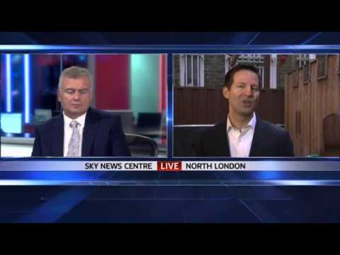 Philippe Fraser interviewed by Eamonn Holmes on Sky TV