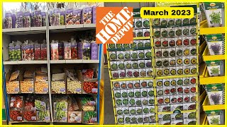 🍇 HOME DEPOT BULBS FLOWERING SEEDS EATABLE SEEDS | SHOP WITH ME