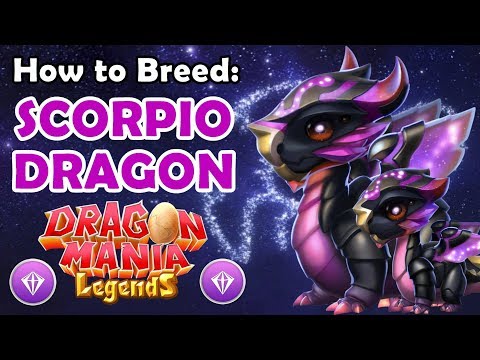 How to Breed the SCORPIO DRAGON in DML! 3 BEST Breeding Combinations! (October 2019)