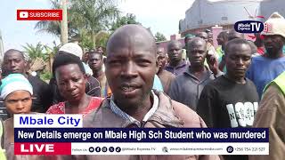 New details emerge on Mbale High Student who was murdered in cold blood, 2 nabbed 