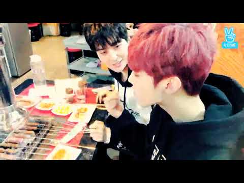180322 UP10TION V LIVE - 양꼬치엔 칭...ㅎ