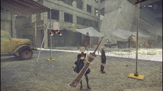 サブクエも充実しててすごい(小並感)【神ゲー】NieR:Automata実況プレイ part 3.5 ※要点編集済