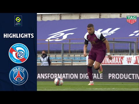 RC STRASBOURG ALSACE - PARIS SAINT-GERMAIN (1 - 4) - Highlights - (RCSA - PSG) / 2020-2021