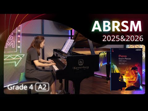 ABRSM Piano 2025 - 2026 Grade 4 A2 Sonata in G, C. 34 [青苗琴行 x 香港演藝精英協會]
