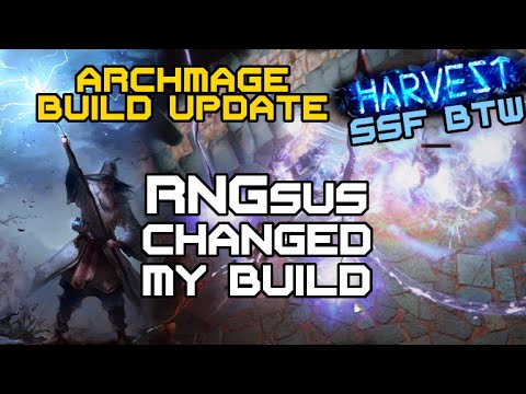 Archmage Pledge Arc Hiero Build - Mid Tier Map SSF Update - RNGsus changed my build - PoE 3.11