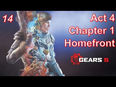 Gears 5 | Act 4 Chapter 1 "Homefront" | Difficulty Hardcore (No Commentary)
