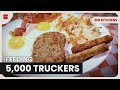 Inside The World S Largest Truck Stop Kitchen Big Kitchens