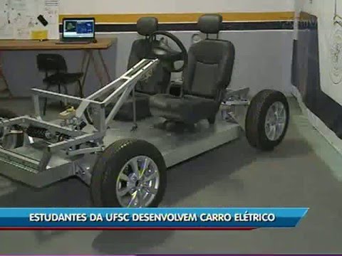Estudantes da UFSC desenvolvem carro elétrico