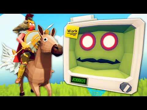 Going To War With Job Bot - Totally Accurate Battle Simulator (TABS)