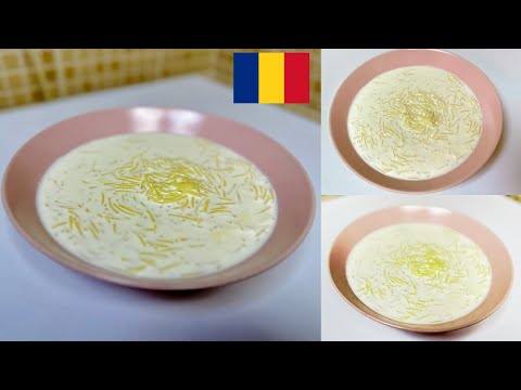 Romanian Sweet Noodles with Milk 🇹🇩 #romanianfood #delicious #romania #Romanian recipes
