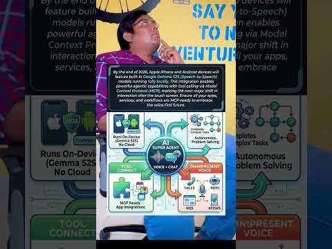 By the end of 2026, built-in Gemma Speech-to-Speech models will run locally on mobile devices