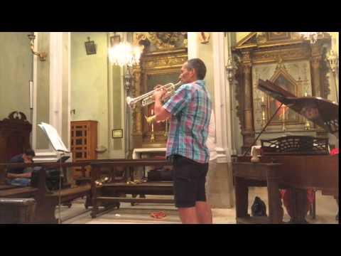 Sillico Trumpet masterclass Reinhold Friedrich Bordogni cadenza surprise