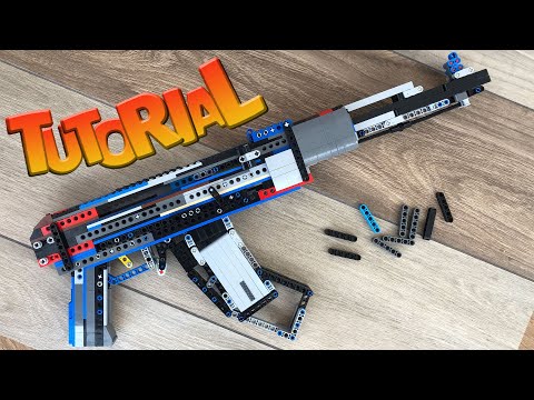 Как сделать из Lego стреляющий автомат калашникова АК47 инструкция руководство