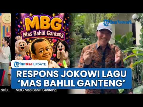 Jokowi Dances to the Song 'MBG Mas Bahlil Ganteng' and Appreciates Young People's Creativity