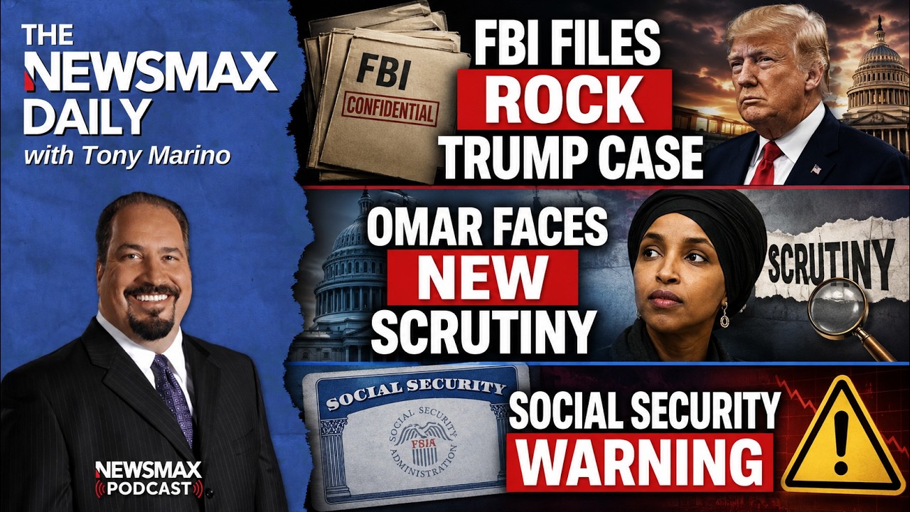 Trump Targeted? FBI Documents Fuel New Questions | The NEWSMAX Daily (08/06/2026)