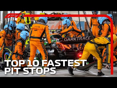 Top 10 Fastest Pit Stops Of All Time | DHL