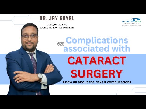 Know all about the risks and complications after cataract surgery – Surya Eye Institute.