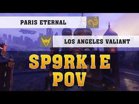 SP9RK1E GENJI POV ● Paris Eternal Vs Los Angeles Valiant ● Week 28 ● OWL POV