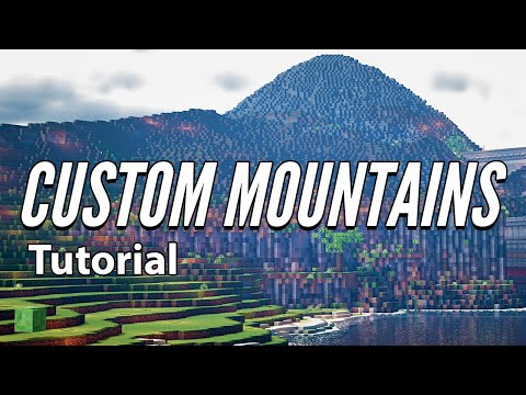 How to Build a Custom Mountain in Minecraft