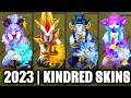 ALL KINDRED SKINS SPOTLIGHT 2023 | League of Legends