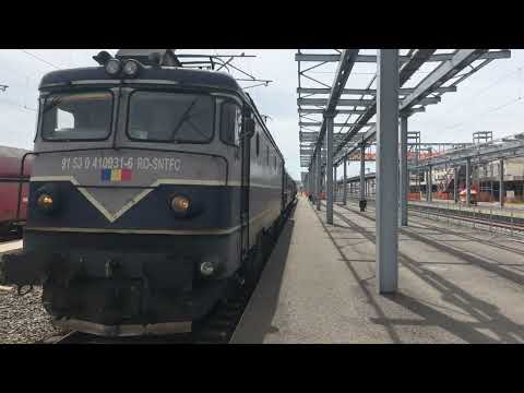 R 2043 Simeria-Arad soseste in Gara Deva