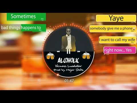 Vicmass Luodollar - Alcoholic ( Official Visualizer) KECH KECH