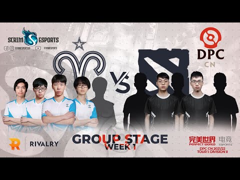 Aster Aries vs Ybb Gaming - DPC CN 2021/22 Tour 1: Division II - Group Stage - Week 1
