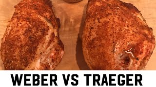 Weber Vs Traeger Chicken Showdown! (What’s better 🤔🤔)