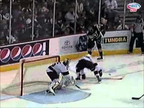Eric Tangradi goals in Game 3 of 2012 AHL Calder Cup Playoffs - Hershey 4/25/2012