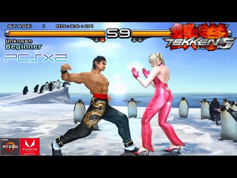 TEKKEN 5 ON RYZEN 5 3500U | 8GB RAM | VEGA 8 | PCSX2 EMULATOR