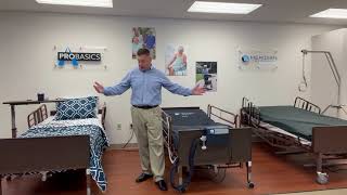 Product video: ProBasics Full Electric Bed Bariatric Bed - PB42BARBED