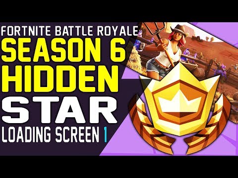 Fortnite SECRET HIDDEN BATTLE STAR LOCATION WEEK 1 SEASON 6 HUNTING PARTY CHALLENGE