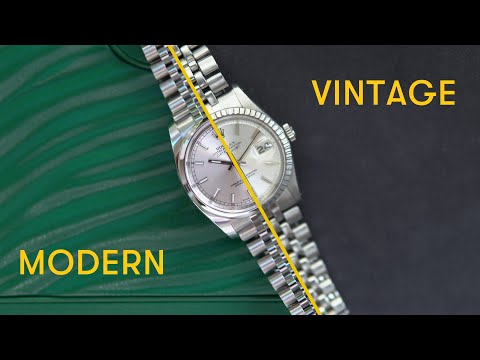 Rolex Datejust Modern vs. Vintage: I Only Keep One!