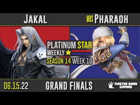 PSW S14:W10 - Jakal (Sephiroth) vs MBS | Pharaoh (Yoshi, Sheik) - Grand Finals