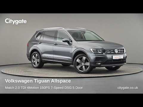 Volkswagen Tiguan Allspace - Match 2.0 TDI 4Motion 150PS 7-Speed DSG 5 Door - Citygate Volkswagen...