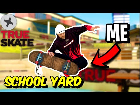 True Skate - Schoolyard REVIEW (this map is cool I guess)