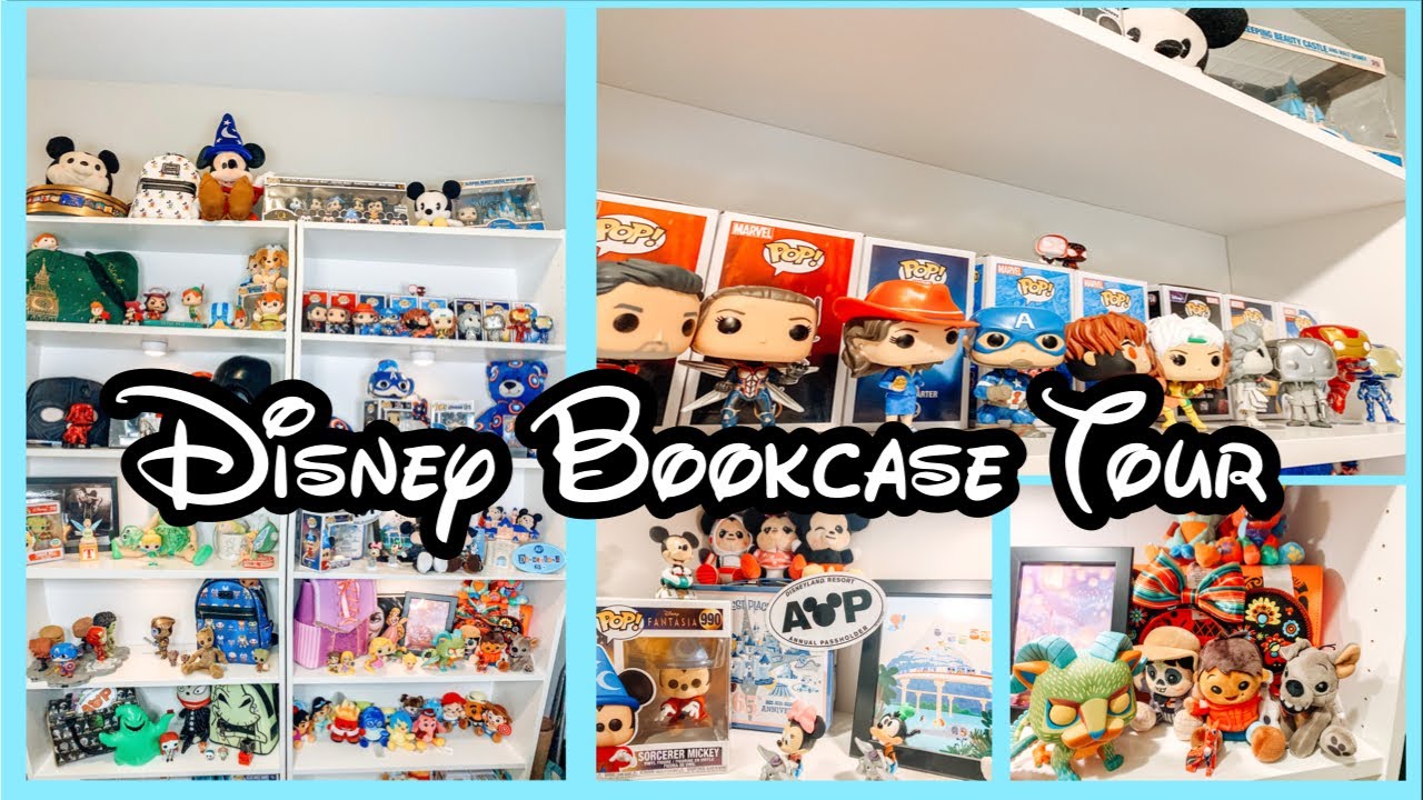 Disney Bookcase Tour | Disney Collection