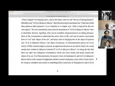 (7B) Yu Jung Sun - False Pleasure in the Philebus: Can Soul Be Prisoned in a World Purely Made of...
