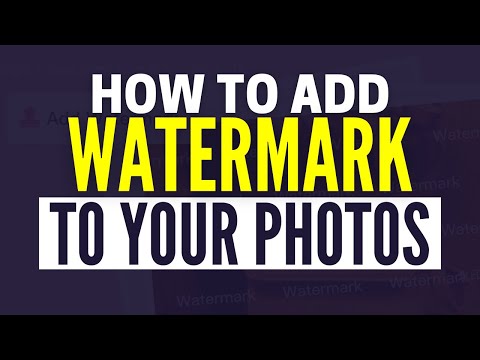 How To Add Watermark To Photos For Free