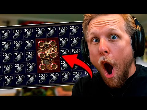 Quin loots a Brass Dome in SSF HC