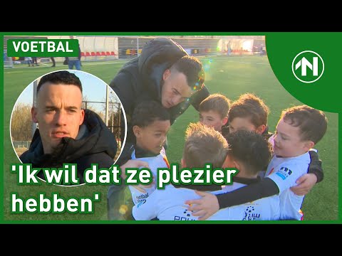 Etienne Vaessen traint de jonkies bij Be Quick: 'het is echt mooi met die mannetjes'