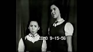 Patience &amp; Prudence  Tonight You Belong To Me, 'Live' on The Perry Como Show 1