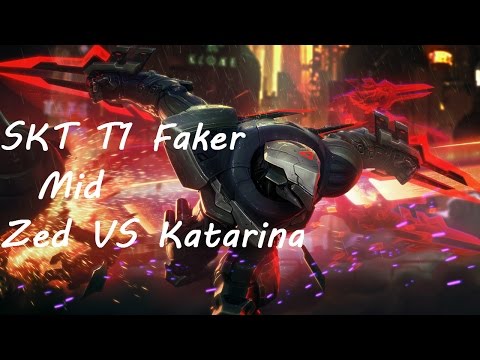 SKT T1 Faker   Zed vs Katarina KDA 11\2\10