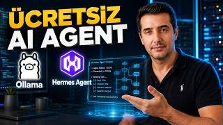 Hermes Agent + Ollama %100 Ücretsiz, Sınırsız AI Ajanı Kur API Key Yok