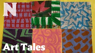 How to create an Alma Thomas collage for kids | Art Tales