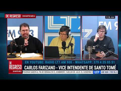 Impacto del El Niño en Corrientes: charlamos con Carlos Farizano, Viceintendente de Santo Tomé