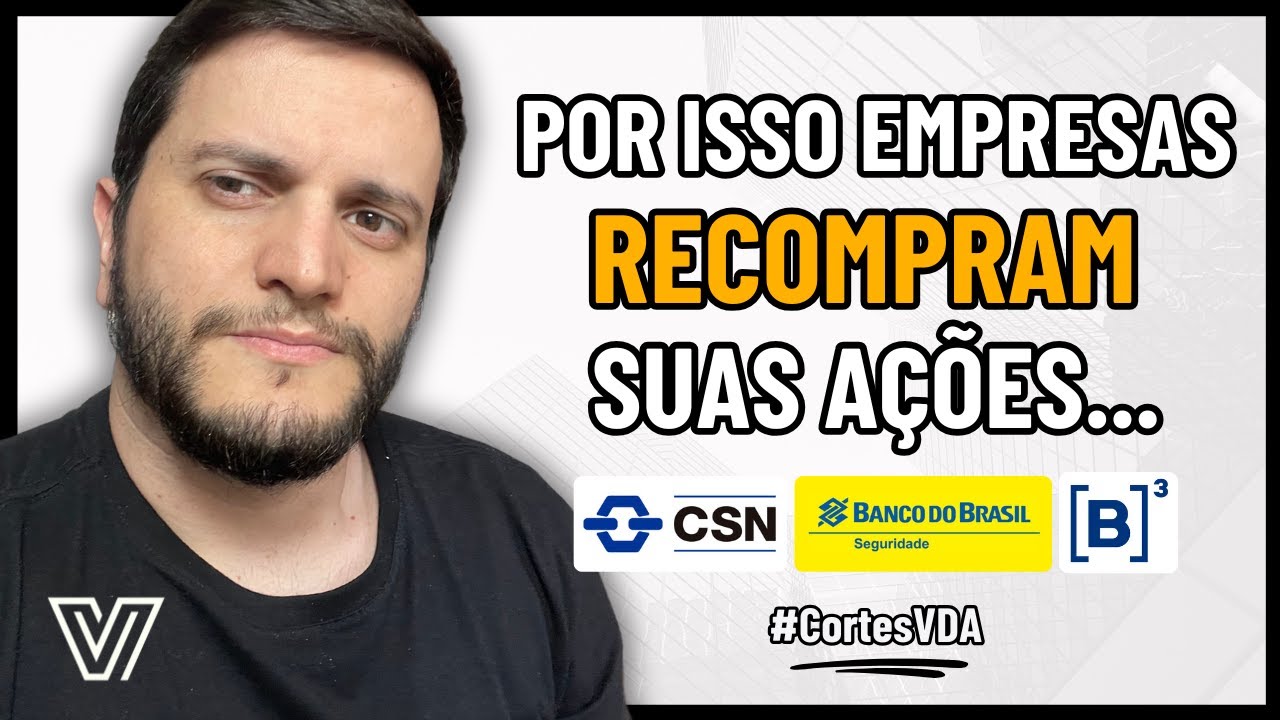 PORQUE O DY NÃO AUMENTA APÓS A RECOMPRA DE AÇÕES?