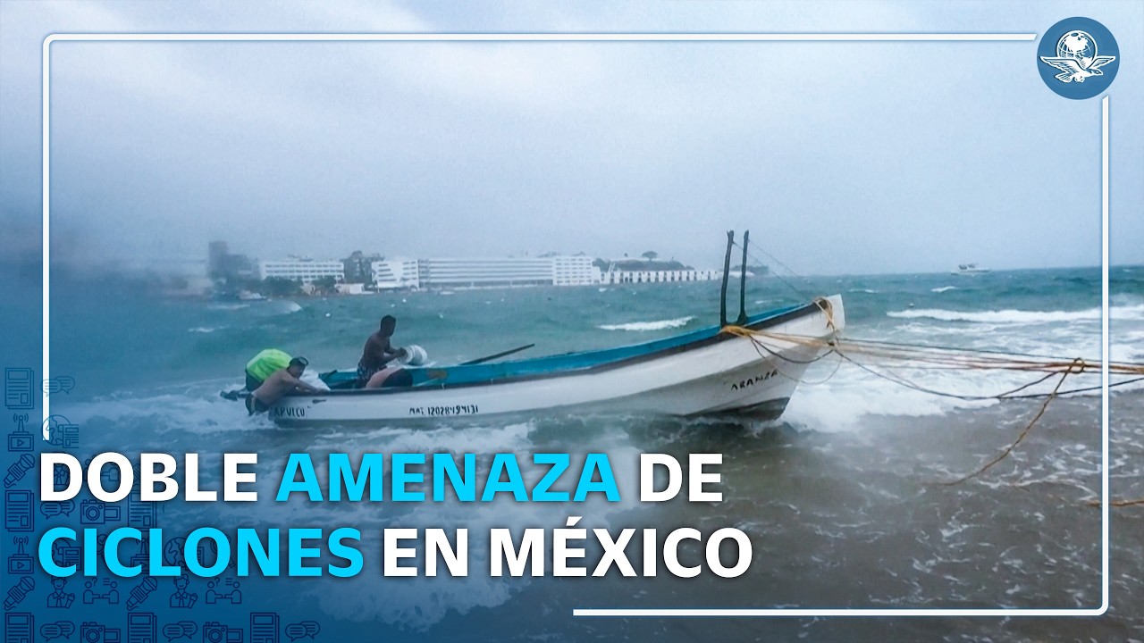 ¡Atención en México! Se forma la depresión tropical Dieciocho-E mientras Polo sigue en categoría 3